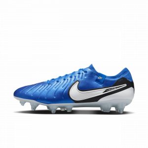 Nike Tiempo Legend 10 Elite Sg-pro Anti-clog Mad Ambition - Soar/blanc - Terrain Très Gras (Sg), pointure 38½ - ['Bleu'] - Taille 38½