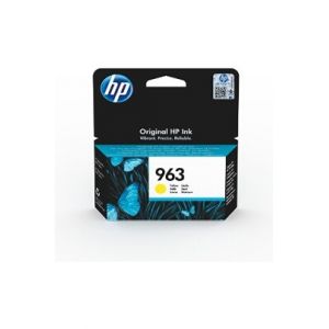 HP Cartouche d'encre N 963 JAUNE