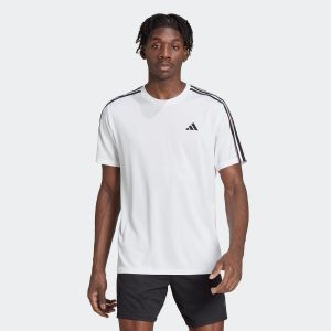 Adidas T-shirt de training Train Essentials 3-Stripes Blanc - Taille L;M;S;XL;XS;XXL;3XL