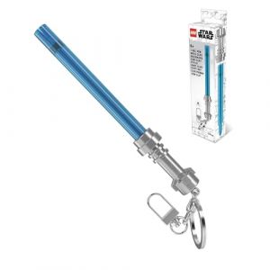 iQ Joy Toy (IT) - LEGO Star Wars - Porte-cl&eacute;s Stylo &agrave; bille &agrave; encre gel LEGO Star Wars Bleu azur