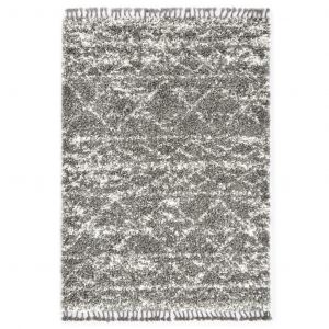 Image de VidaXL Tapis berbère PP Gris et beige 80x150 cm