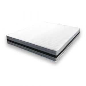 Essenzia Matelas MORPHOZONE 210 150x200 STRETCH Latex - Blanc