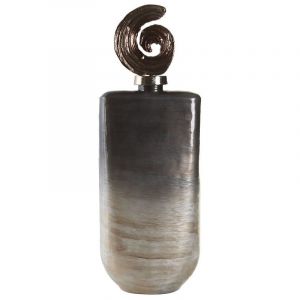 Vase Dkd Home Decor Multicouleur Aluminium Verre 19 x 12 x 55 cm