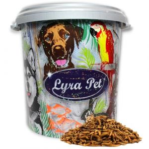 5 kg de Lyra Pet m&eacute;lange de vers de farine/larves de mouches soldats dans un tonneau de 30 L