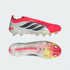 Adidas Predator Elite Laceless AG Born For Goals - Lucid Red/Noir/Blanc PR&Eacute;-COMMANDE - Herbe synth&eacute;tique (AG), pointure 41⅓ - ['Rouge'] - Taille 41⅓