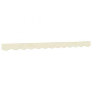 VidaXL Tissu de remplacement de cantonni&egrave;re d&rsquo;auvent rayure cr&egrave;me 3 m - Crea m stripe