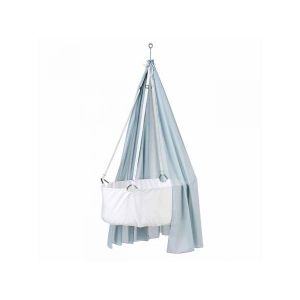 Image de Leander Voile de berceau suspendu, bleu pastel