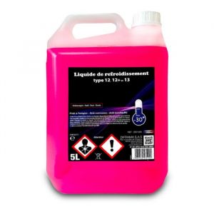 Liquide de refroidissement rose type 12, 12, et 13 5L EXCELL