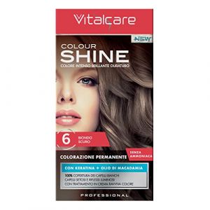 Vitalcare Colour Shine - Colorazione Permanente Senza Ammoniaca 06 - Biondo Scuro