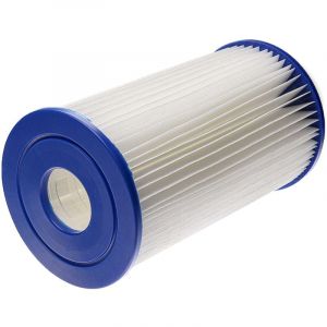 Vhbw 6x Cartouche filtrante remplacement pour Intex 29005 b, 59905 b, b, type b pour piscine pompe de filtration - Filtre à eau blanc / bleu
