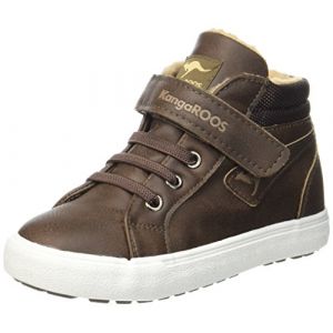 KangaROOS Baskets montantes enfant KAVU III Marron - Taille 24