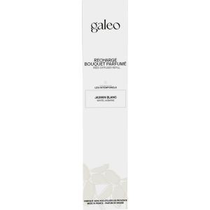 Galeo Bouquet parfumé rechargeable jasmin blanc - Recharge 200ml