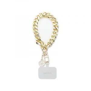 Guess Bracelet Dor&eacute; 4G Charms Avec Pendentif - Couleur : Or - Mod&egrave;le : Universel