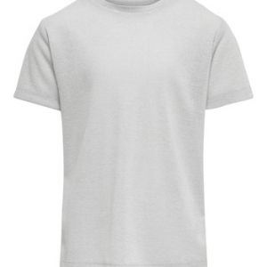 Only T-shirt enfant KONSILVERY Argenté - Taille 8 ans,10 ans,12 ans,14 ans