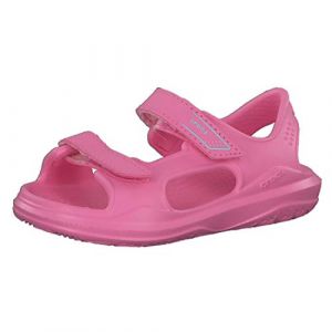 Crocs Swiftwater Expedition Sandal Kids, Bride Cheville Mixte Enfant, Rose (Pink Lemonade/Pink Lemonade 6m3), 32/33 EU