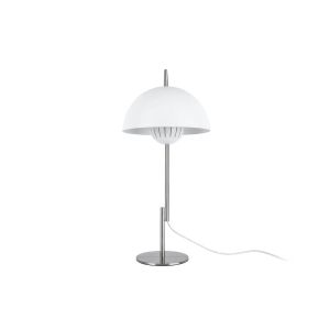 Present time Lampe de bureau Sphere - Hauteur 55 cm, Diamètre 25 cm - Blanc