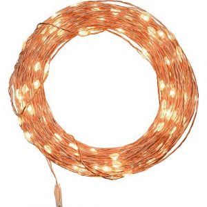 Lotti Micro chaîne lumineuse LED cuivre 200 ww LED 45378