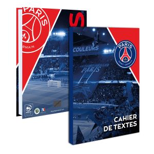 La Plume Dorée Cahier de textes PSG (15 x 21 cm) 2017/2018