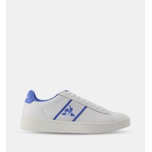Le Coq Sportif Baskets basses Classic Soft &agrave; signature brod&eacute;e Blanc - Couleur Blanc - Taille 37
