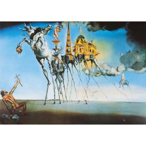 Bluebird Puzzle Salvador Dalí - The Temptation of St. Anthony, 1946