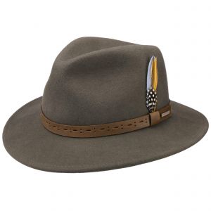 Image de Stetson Chapeau Cutaro VitaFelt Traveller gris foncé S (54-55 cm)