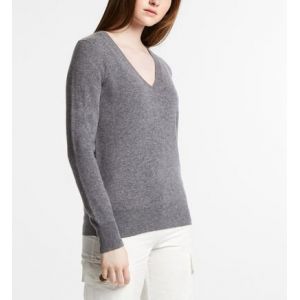 Galeries Lafayette Pull femme Zocon ajusté cachemire Gris