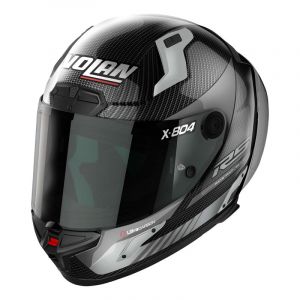 Nolan Casque int&eacute;gral X-804 RS Ultra Carbon Hot Lap 011 carbon/grey-