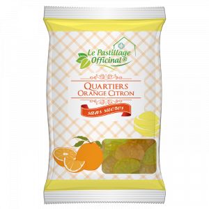 Image de Estipharm Le Pastillage Officinal - Pastilles orange citron sans sucres