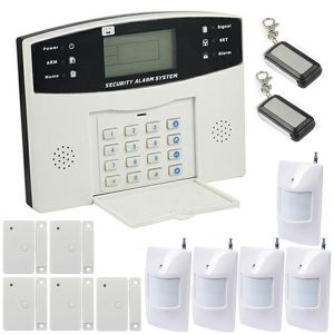 Image de Ematronic Alarme kit mixte sans fil et filaire avec transmetteur GSM pour 4 ou 5 pièces - AL01PREMIUM-KIT4-5