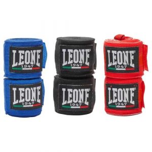 LEONE 1947, Lot de 3 Bandages Noir/Bleu/Rouge 2,5 m AB705P