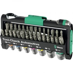 Wera 05049065001 Tool-Check Automotive 1, 38 pièces
