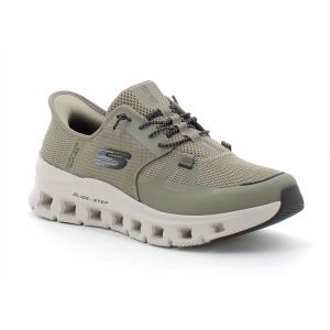 Skechers Chaussures &Agrave; Enfiler Slip-Ins - Kaki - 41