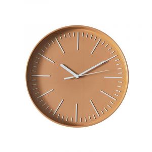 Emde Horloge color block orange 30,5cm