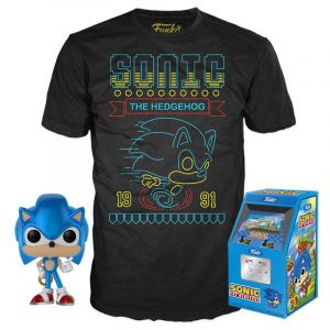 Image de POP T-SHIRT M + SONIC / SONIC THE HEDGEHOG / FIGURINE FUNKO