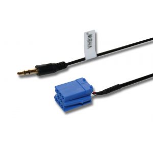Vhbw Adaptateur AUX pour autoradios divers, entre autres BECKER, BLAUPUNKT, PHILIPS, VDO Dayton etc.