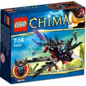 Image de Lego 70000 - Legends of Chima : Le corbeau planeur de Razcal