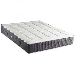 Image de Matelas Ressort 7 zones + mémoire de forme KING STYLE H30 Fabriqué en France Dimensions 180 x 200 cm