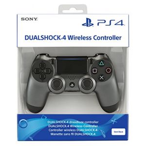 Sony Dual Shock Steel Black - Manette PS4