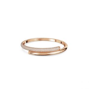 Swarovski Bracelet Femme Dextera 570093 Dor&eacute; rose