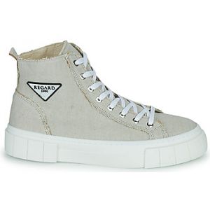 Baskets montantes Regard NANCY V7 TOILE MALI CALIZA Beige - Taille 36,37,38,39,40,41