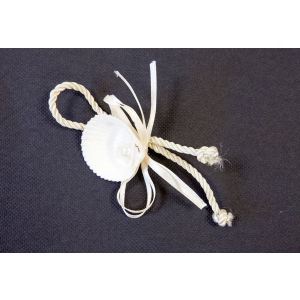 2 ronds de serviette coquillages Marin