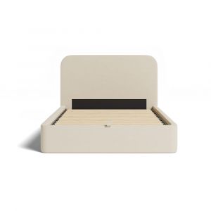 Hypnia Lit coffre Nova tissu beige 90x200cm