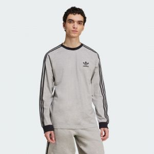 Adidas T-shirt manches longues 3 bandes Adicolor Classics