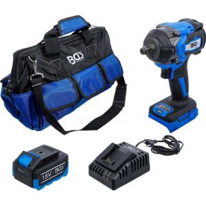 BGS 7390 | Jeu de cl&eacute; &agrave; choc sur batterie | sans balais | 550 Nm | 18 V | avec batterie et chargeur rapide