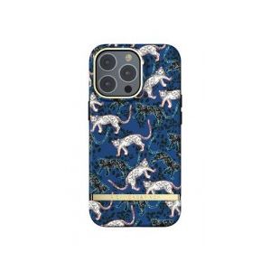 Image de Richmond & Finch Coque iPhone 13 Pro Leopard bleu