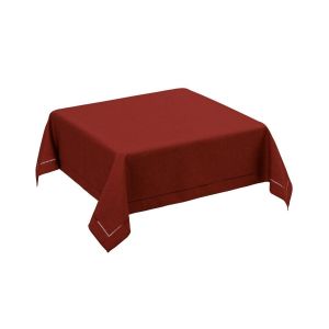 Wadiga Nappe Carrée Rouge Bordeaux - 150x150cm