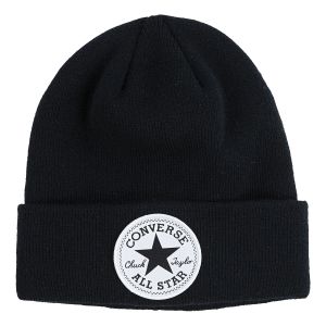 Converse Bonnet à revers Noir - Taille Taille Unique