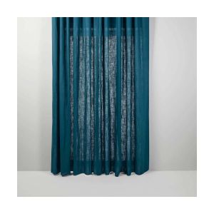 Rideau À Ruban Fronceur Bellavista Bleu Lagon - Madura