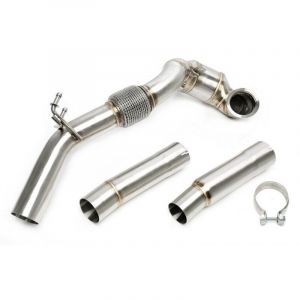 Downpipe Inox pour VW Golf 7 de 2017 a 2019 2.0 TFSI-75mm-35795644