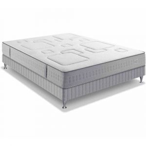 Image de Simmons Ensemble Optimal - 580 ressorts ensachés 160x200 Gris